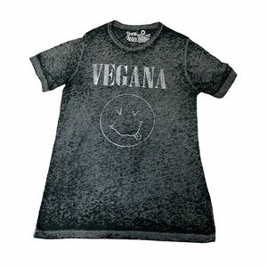 Harm Less Threads “Vegana” Vegan Nirvana T Shirt